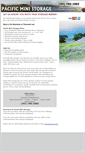 Mobile Screenshot of pacificministorage.net